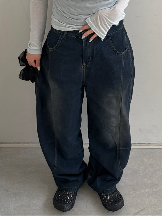 ワイドレッグカーブパンツ DPC08053