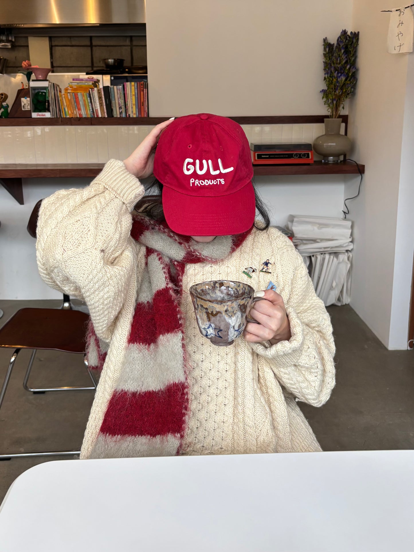 ボーダーマフラー DPB84099