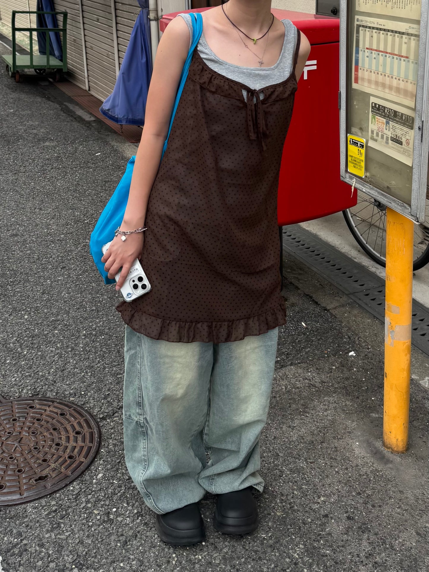 ウォッシュバルーンデニムパンツ DPB85274