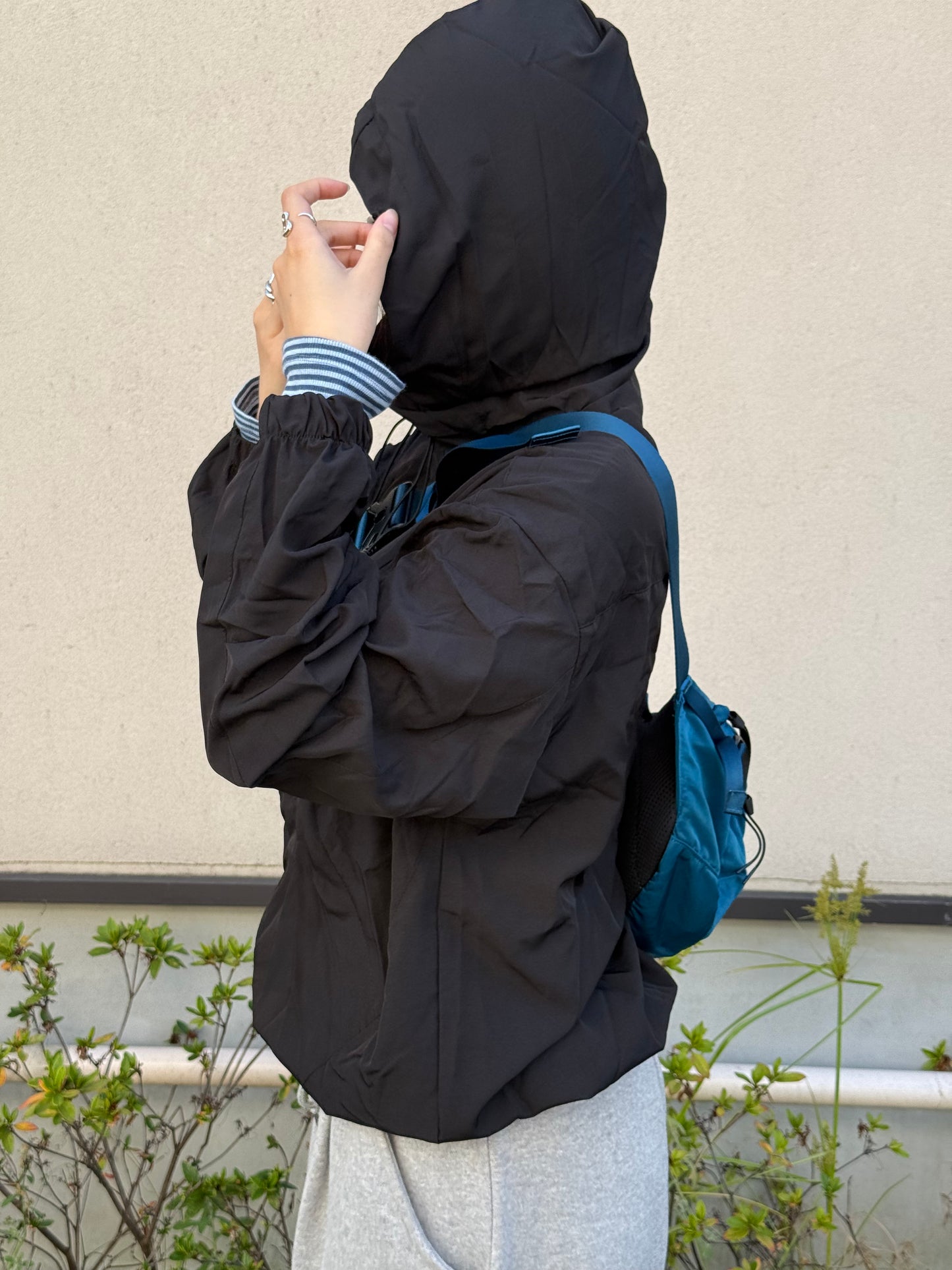 ブラックシェルジャケット DPB93038