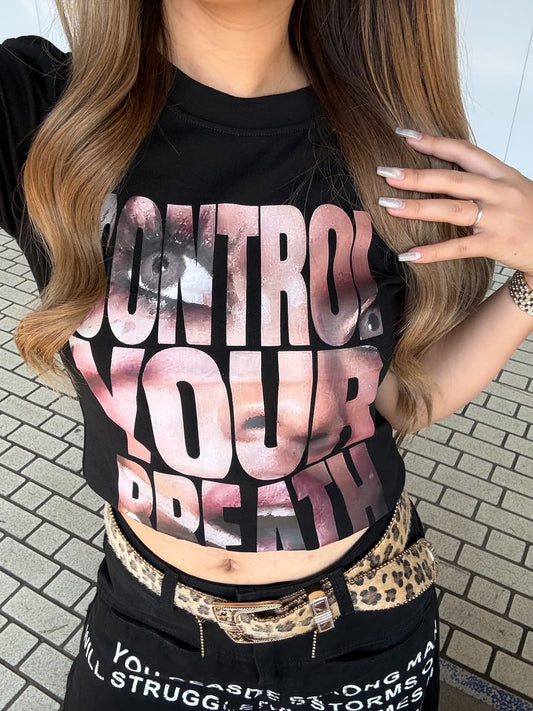 Y2KデザインTシャツ DPB73680