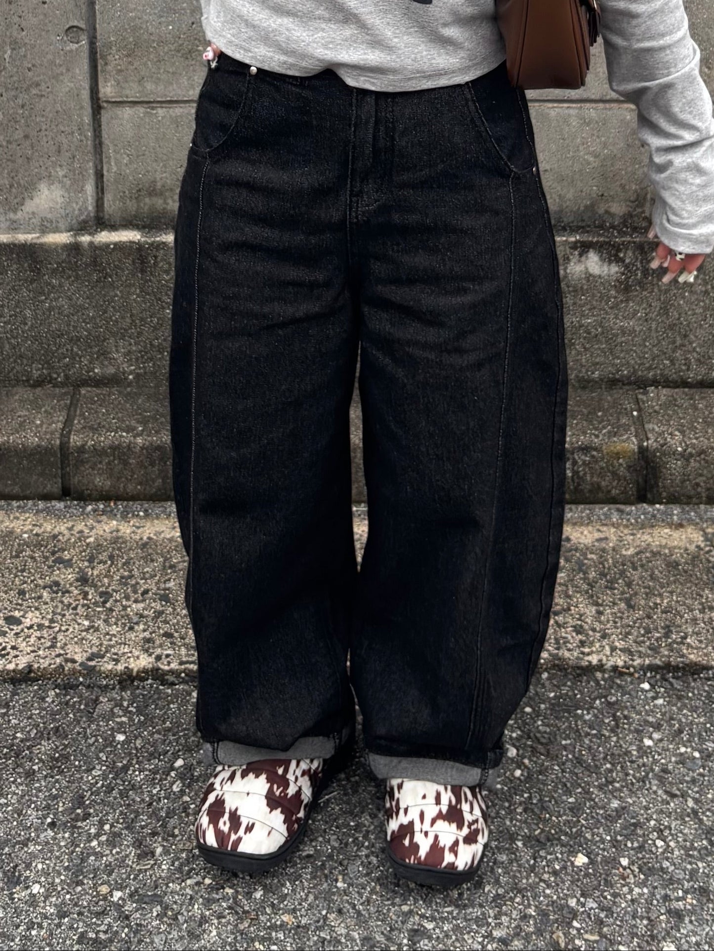 ワイドステッチデニムパンツ DPB97026