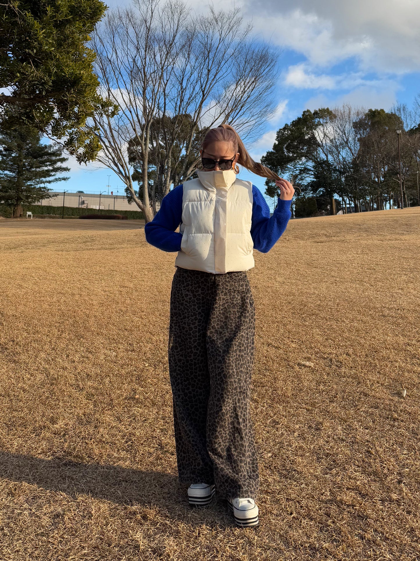 ルーズレオパードパンツ DPB73233