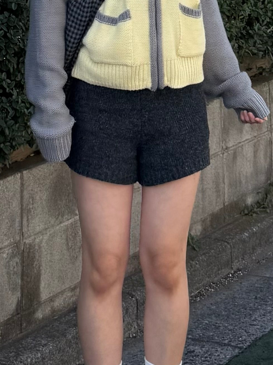 ニットショートパンツ DPB93078