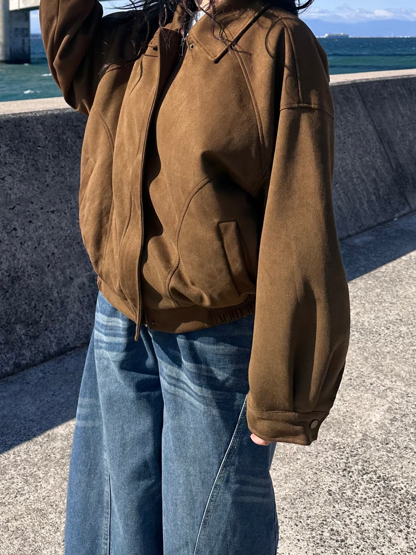 スエードライクジャケット DPB95059