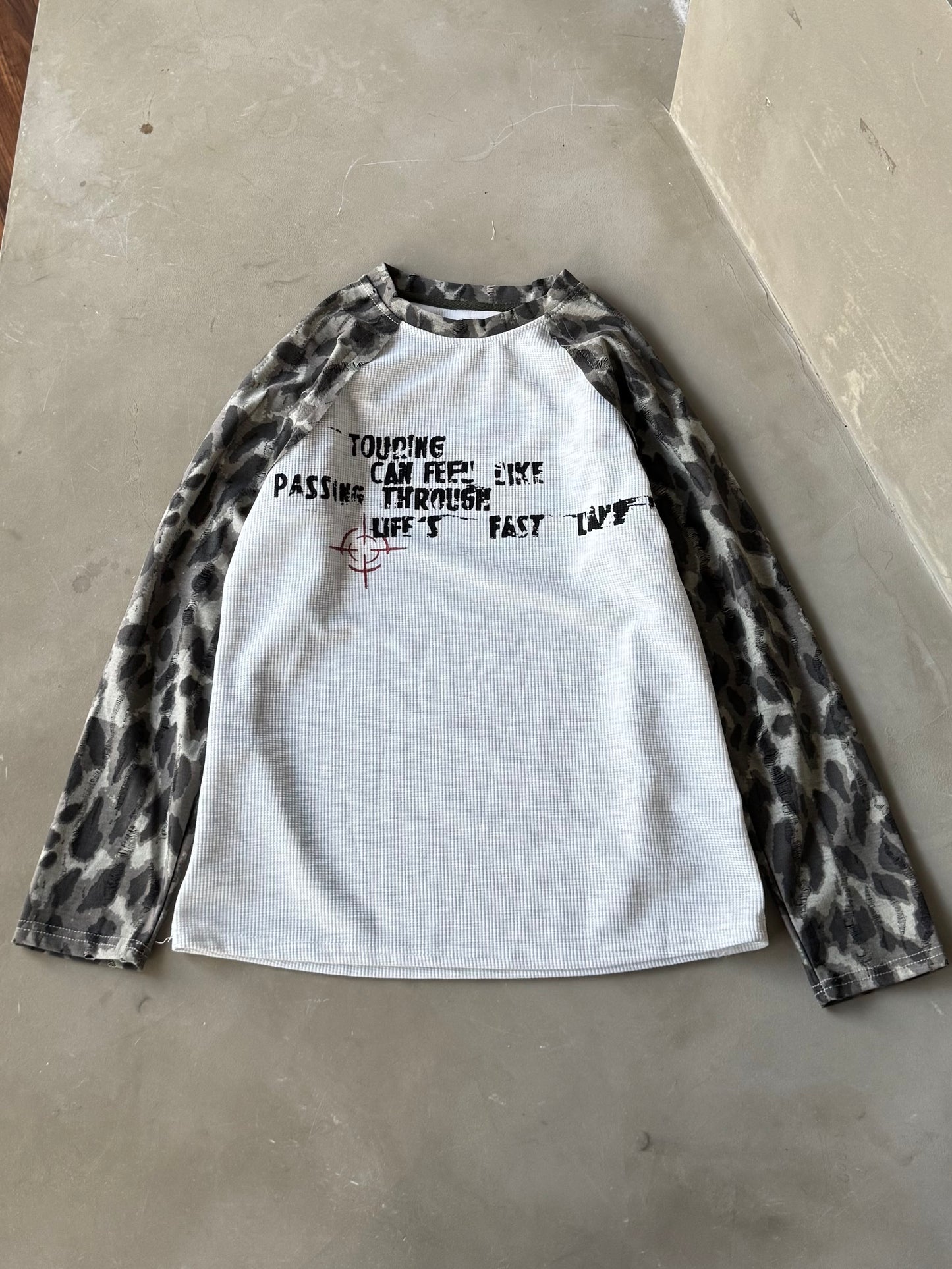 レオパードラグランTシャツ DPB86189