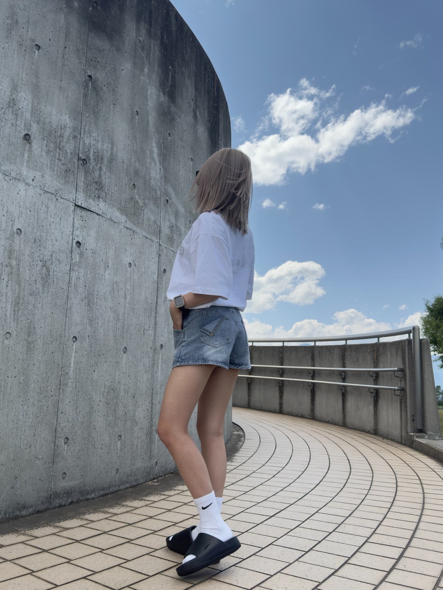 デニムミニスカートパンツ DPB42400