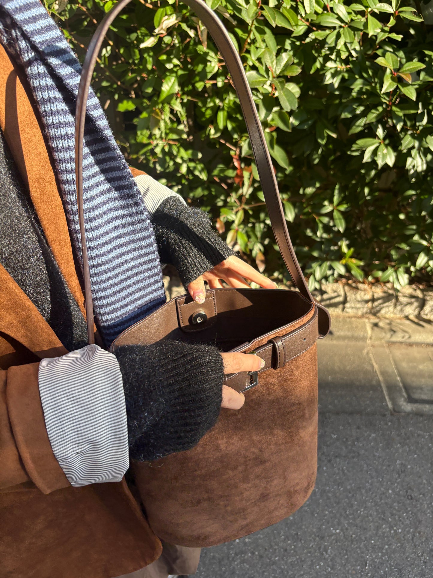 ベルトデザインショルダーバッグ DPA43733