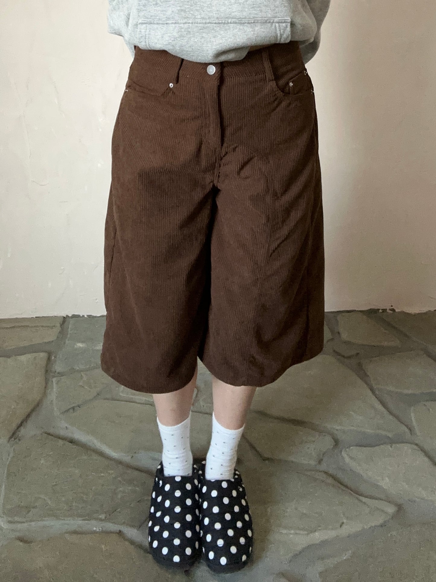 コーデュロイハーフパンツ DPB95071