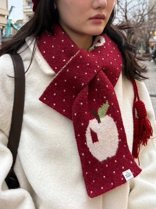 ホワイトアップルスカーフ DPA43750