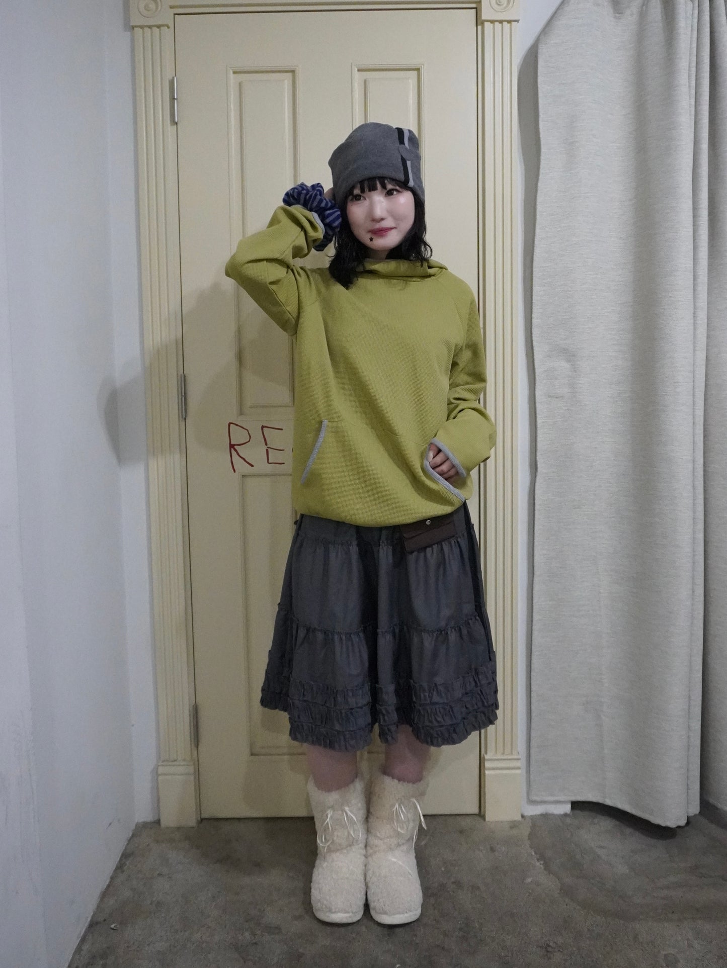 バイカラーパイピングトップス DPB85484