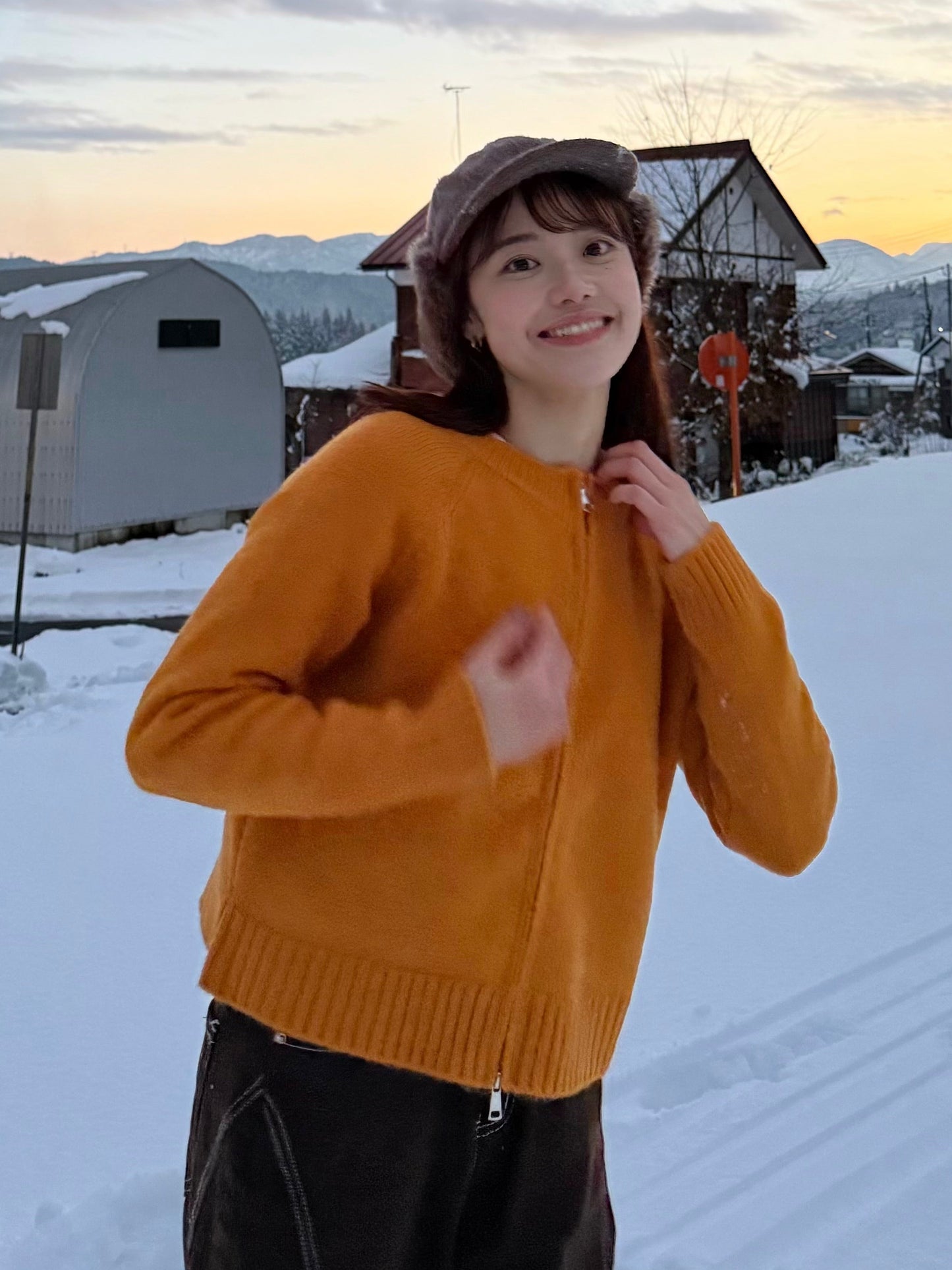 ダブルジップカラーニット DPB47478