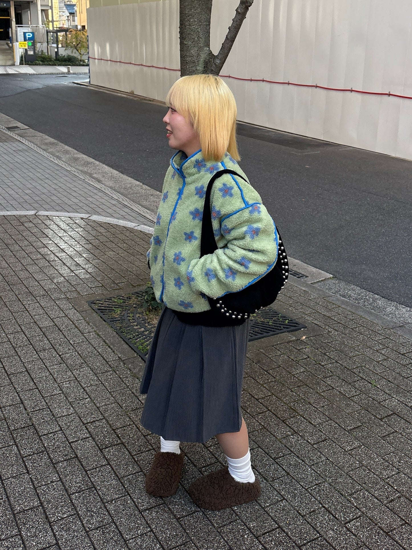 フラワーフリースジャケット DPB97044