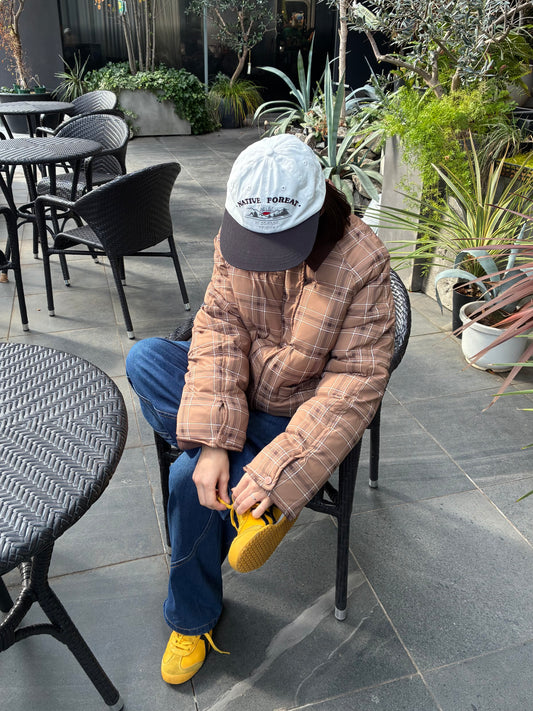 チェックブルゾン DPA61457