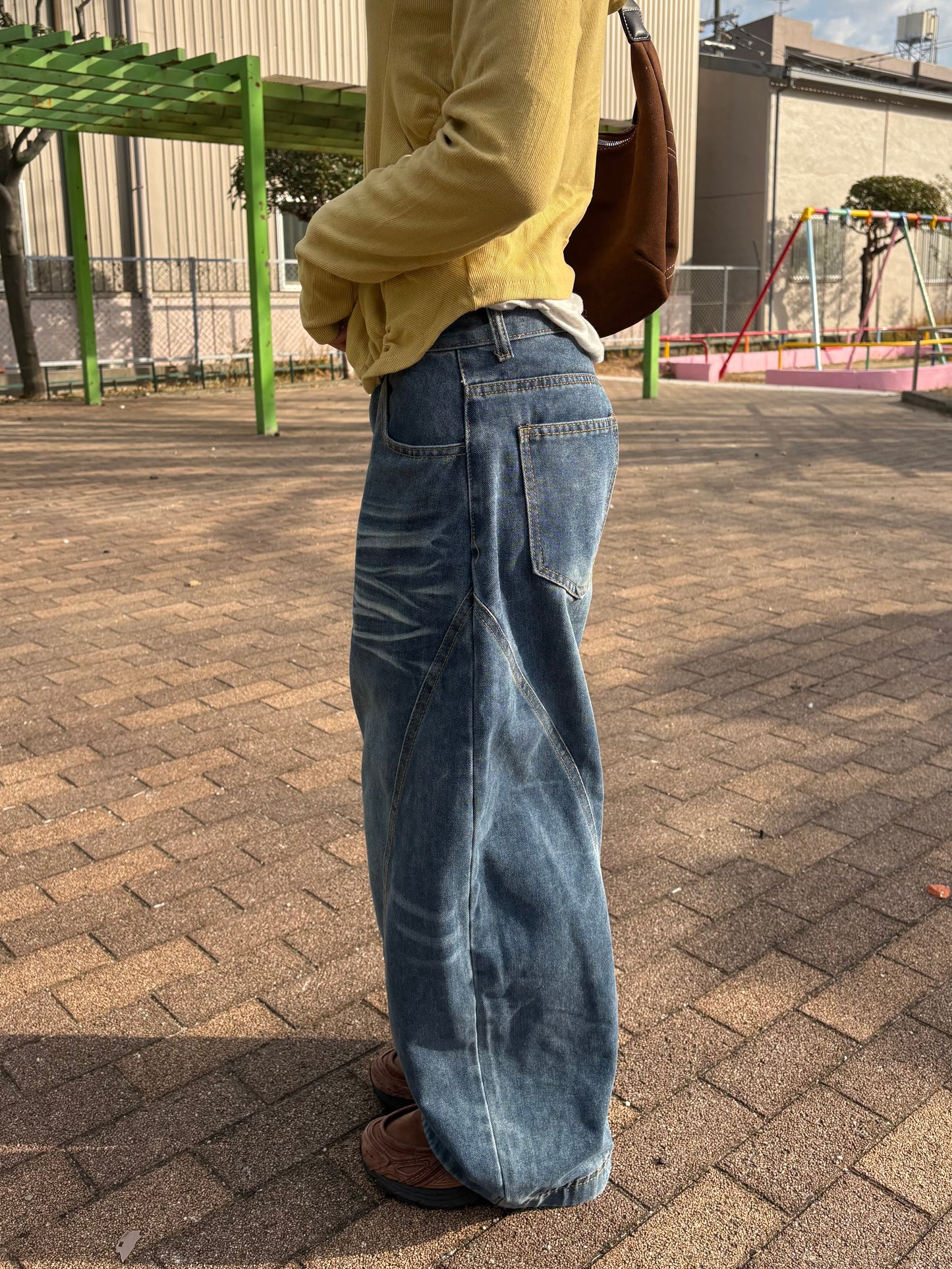 バルーンウォッシュデニムパンツ DPB99037