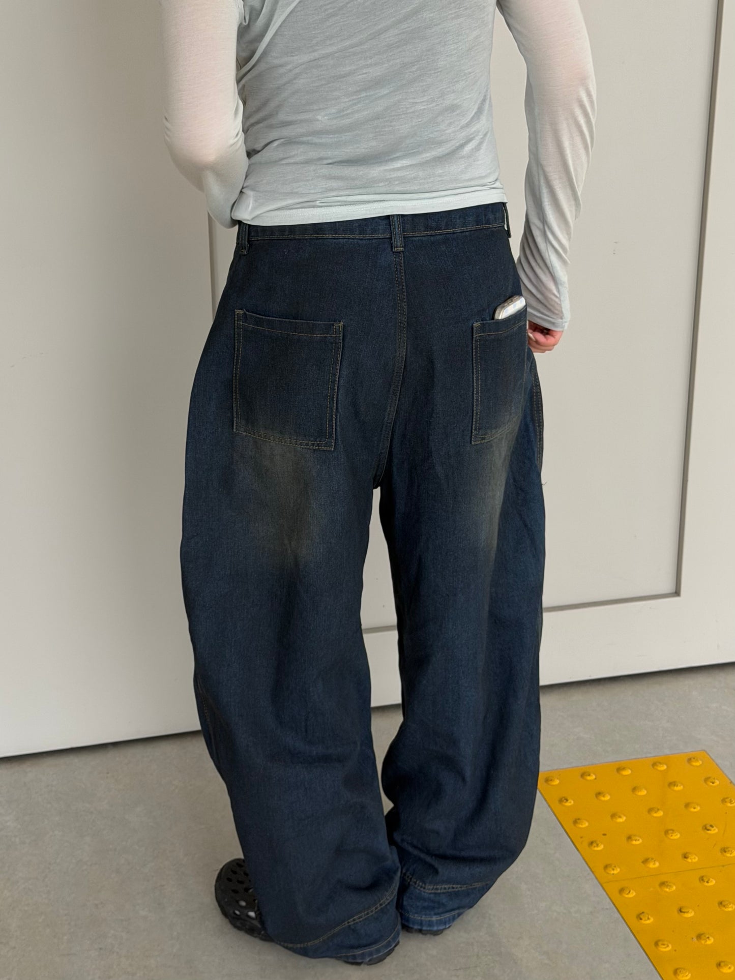 ワイドレッグカーブパンツ DPC08053