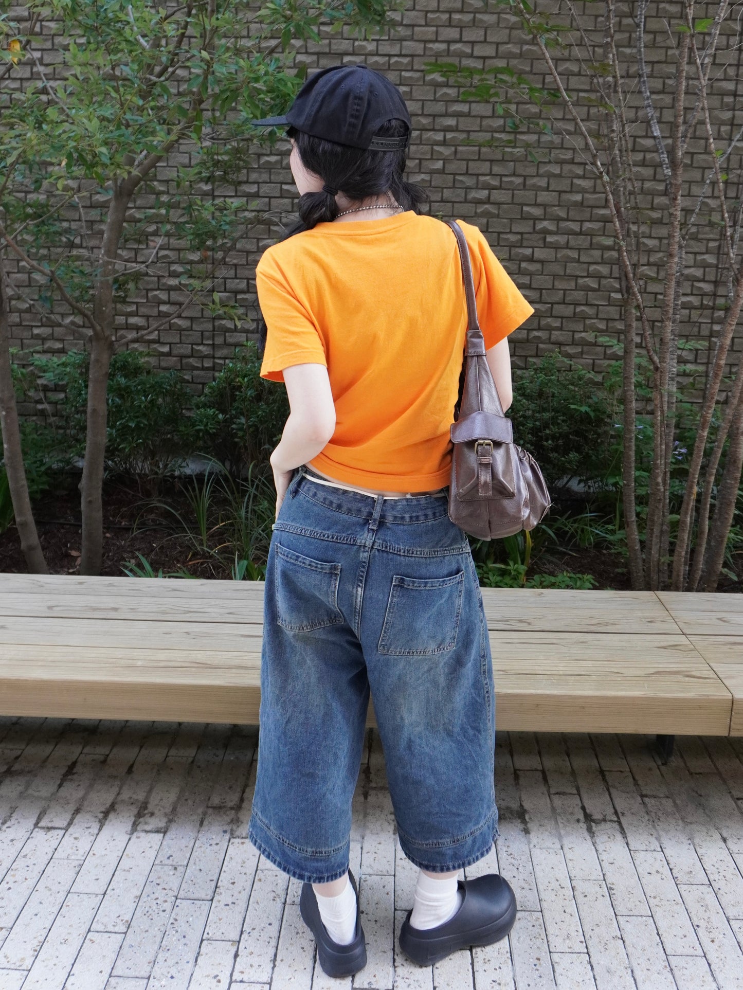 ステッチカーブラインハーフパンツ DPB85245
