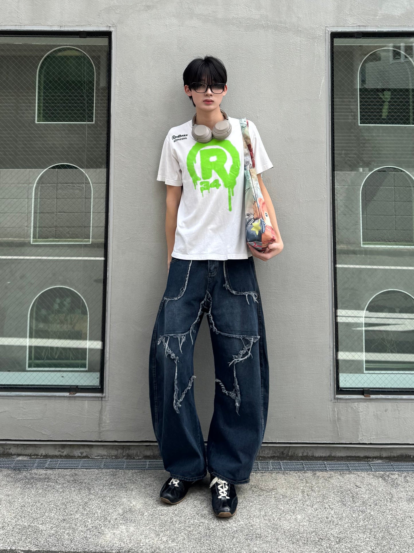 スターバルーンデニムパンツ DPC05006