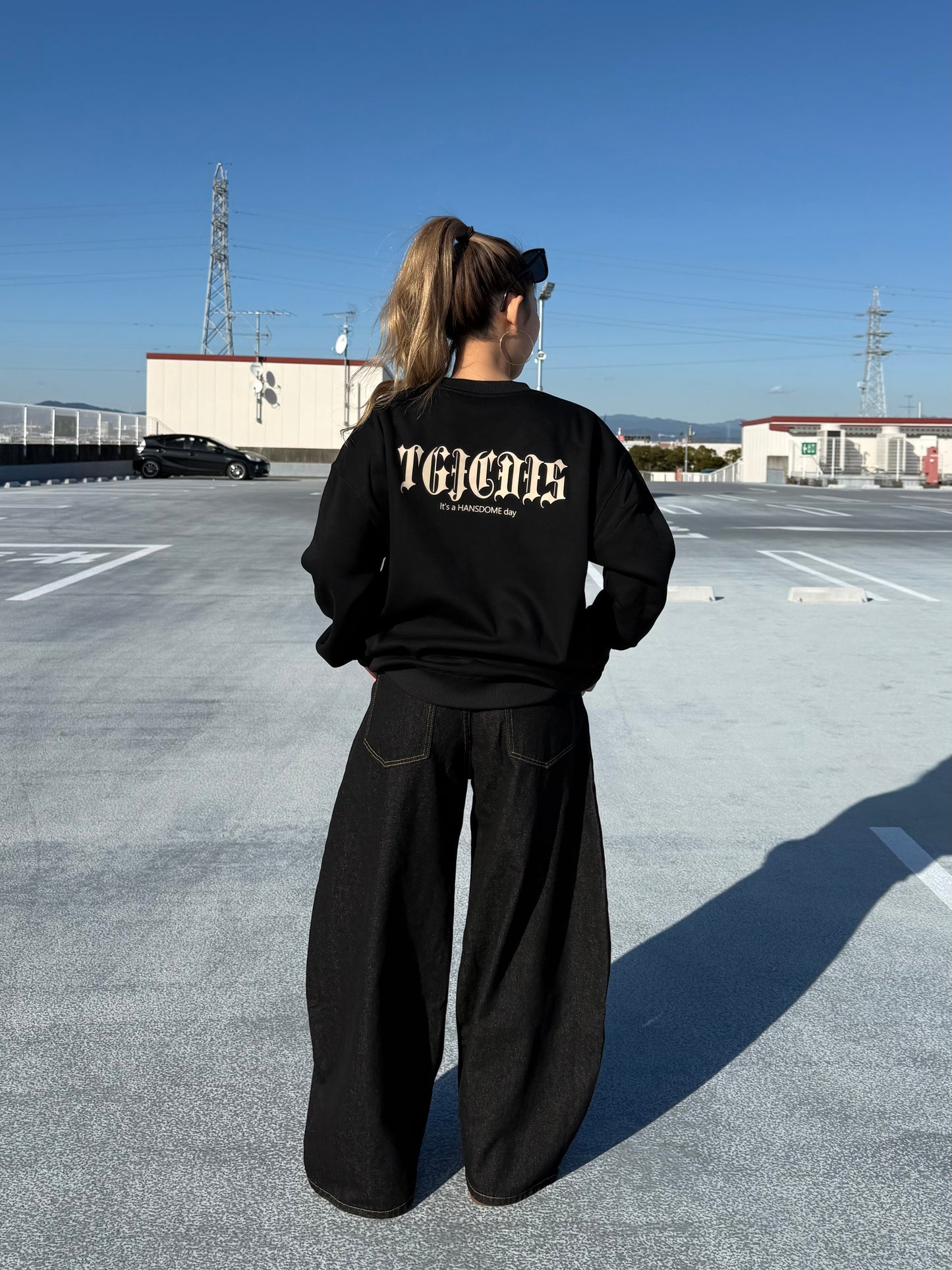 ユニセックスロゴスウェット DPB73563