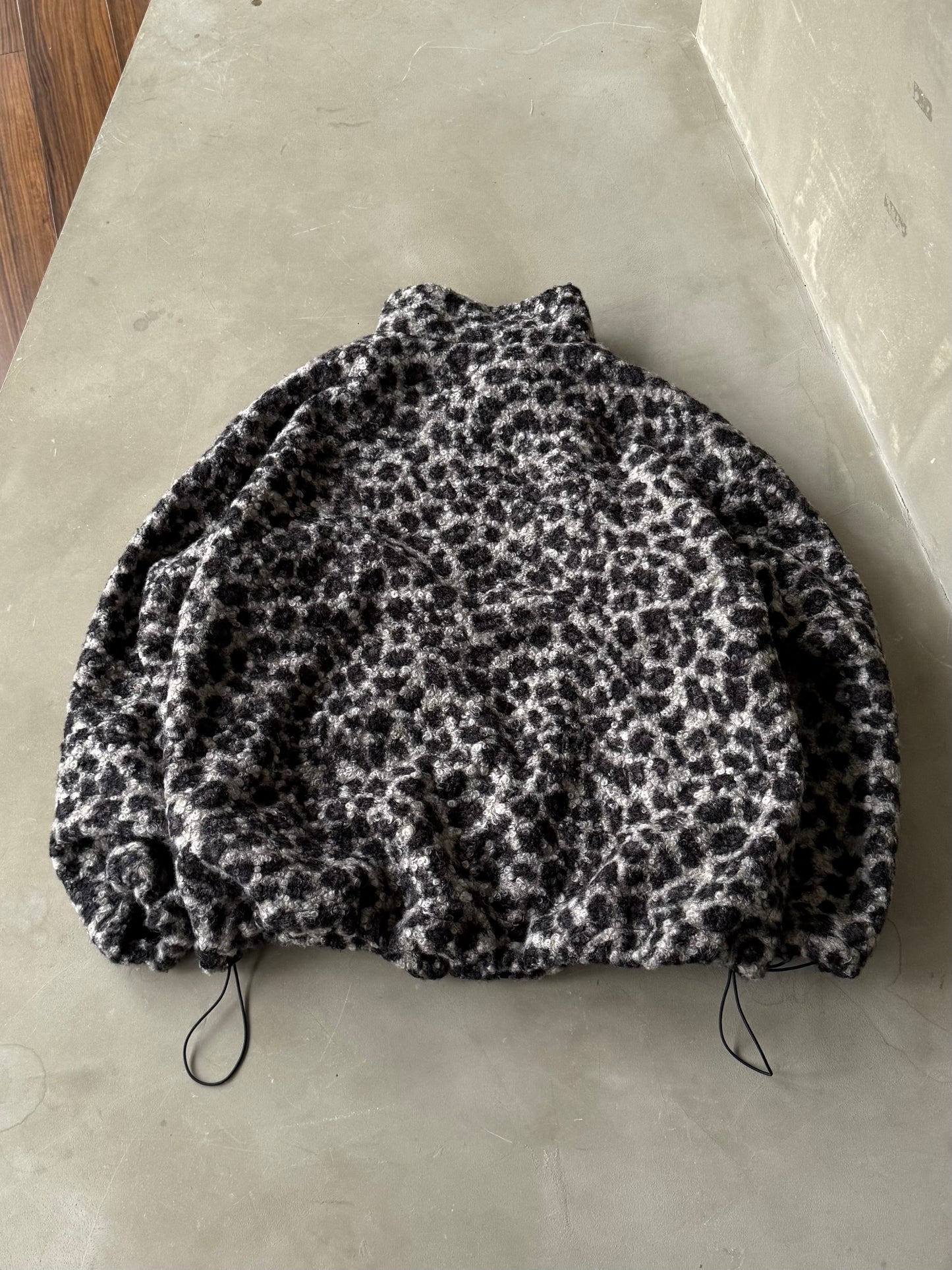 レオパードボアジップジャケット DPB86166