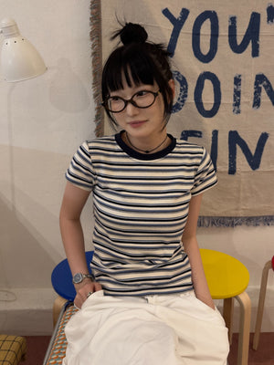 ボーダーミニTシャツ DPB85579