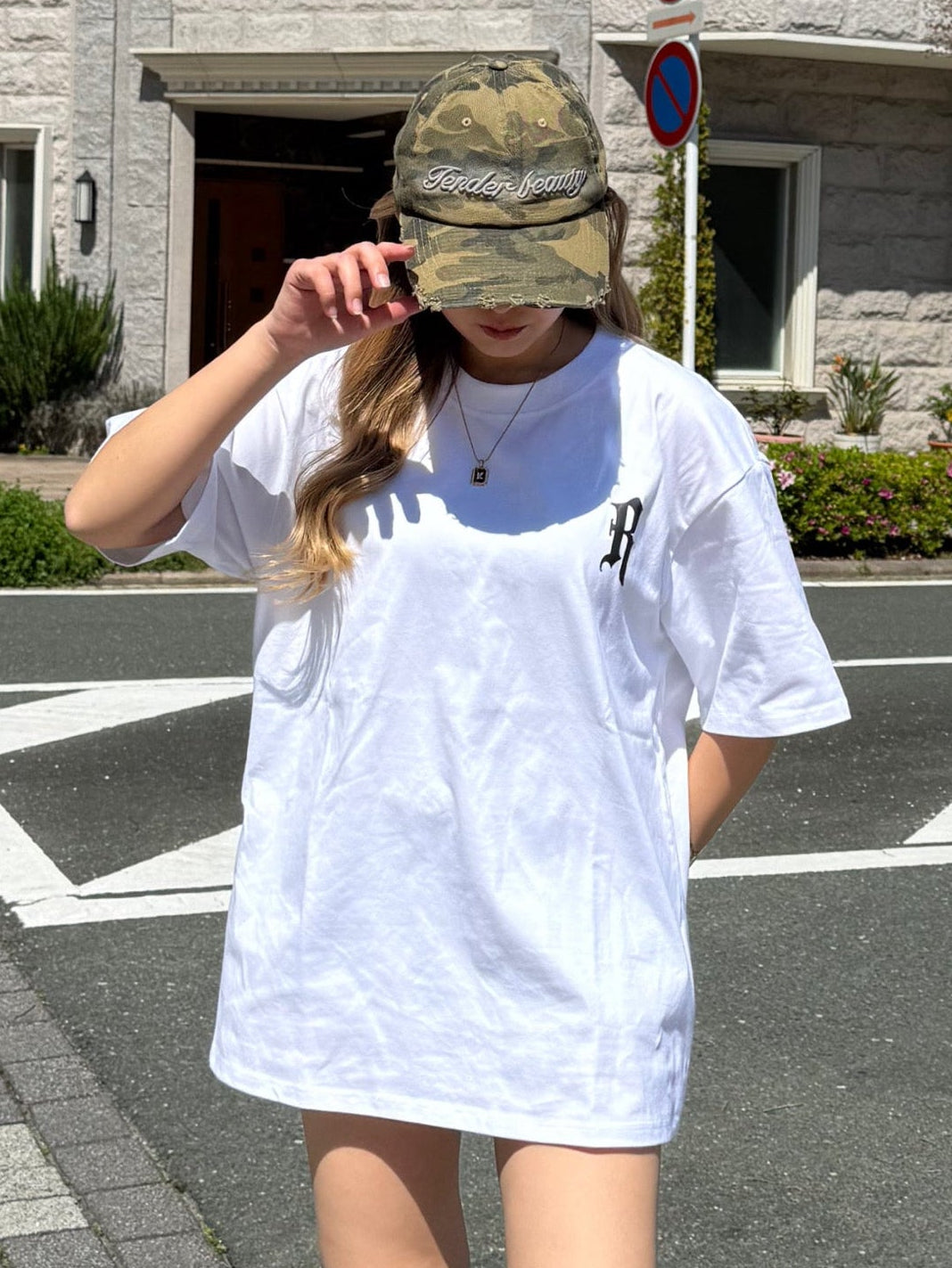 オーバーロゴTシャツ DPB73607