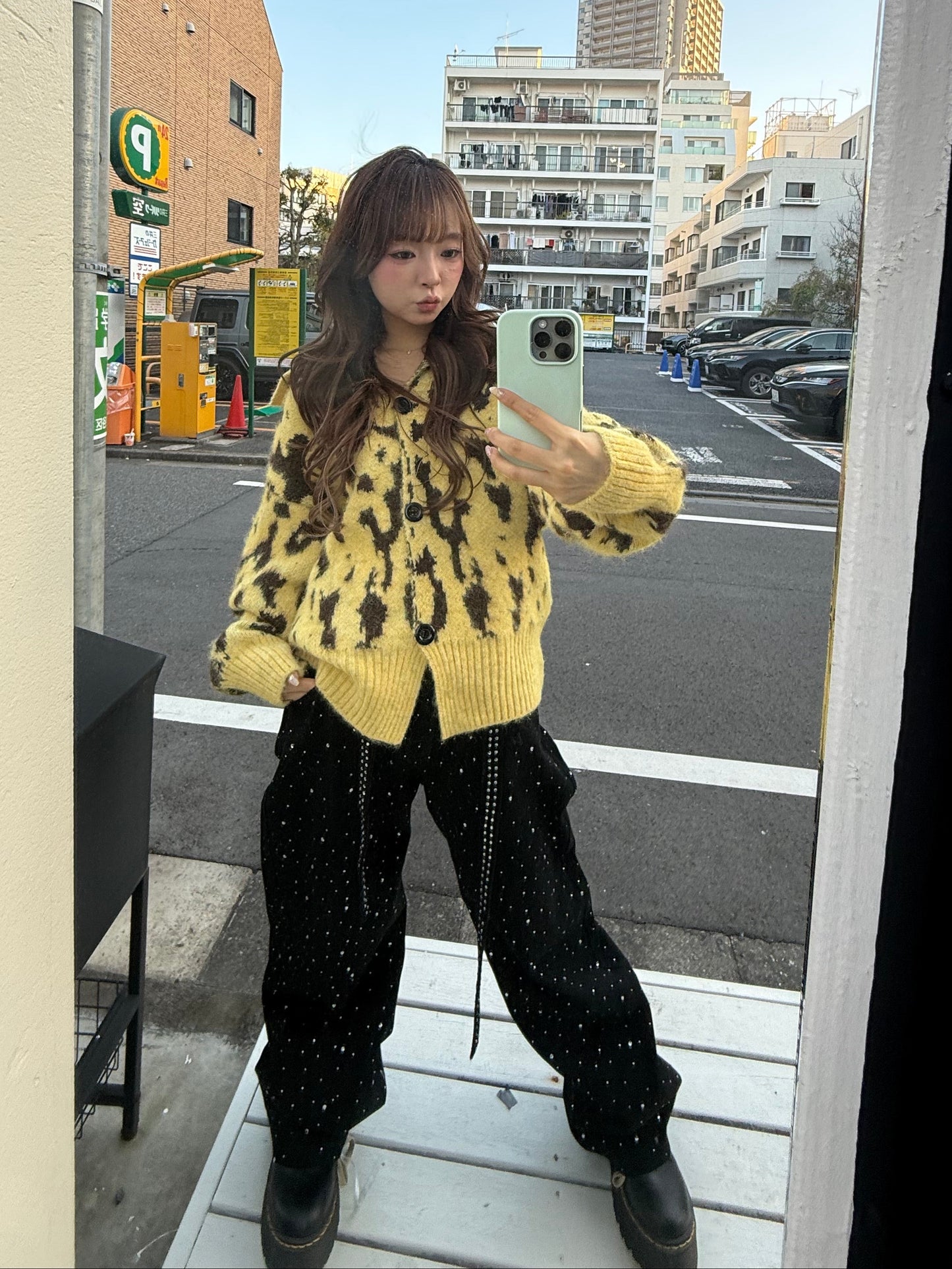 ラメストレードデニムパンツ DPB86168