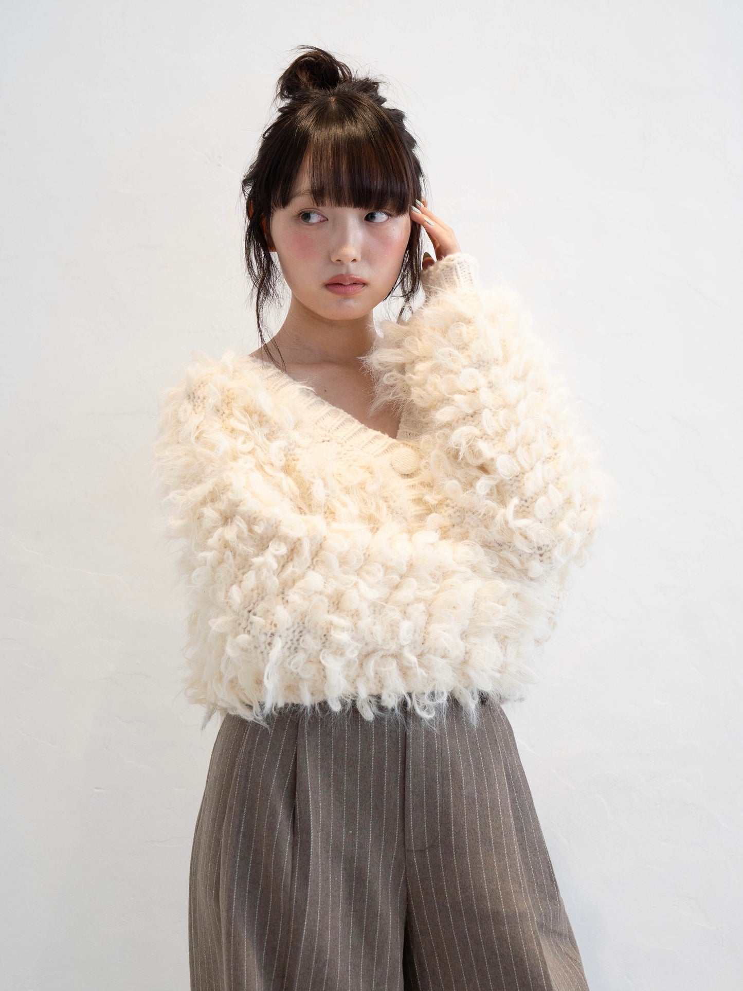 ループニットカーディガン DPC02006