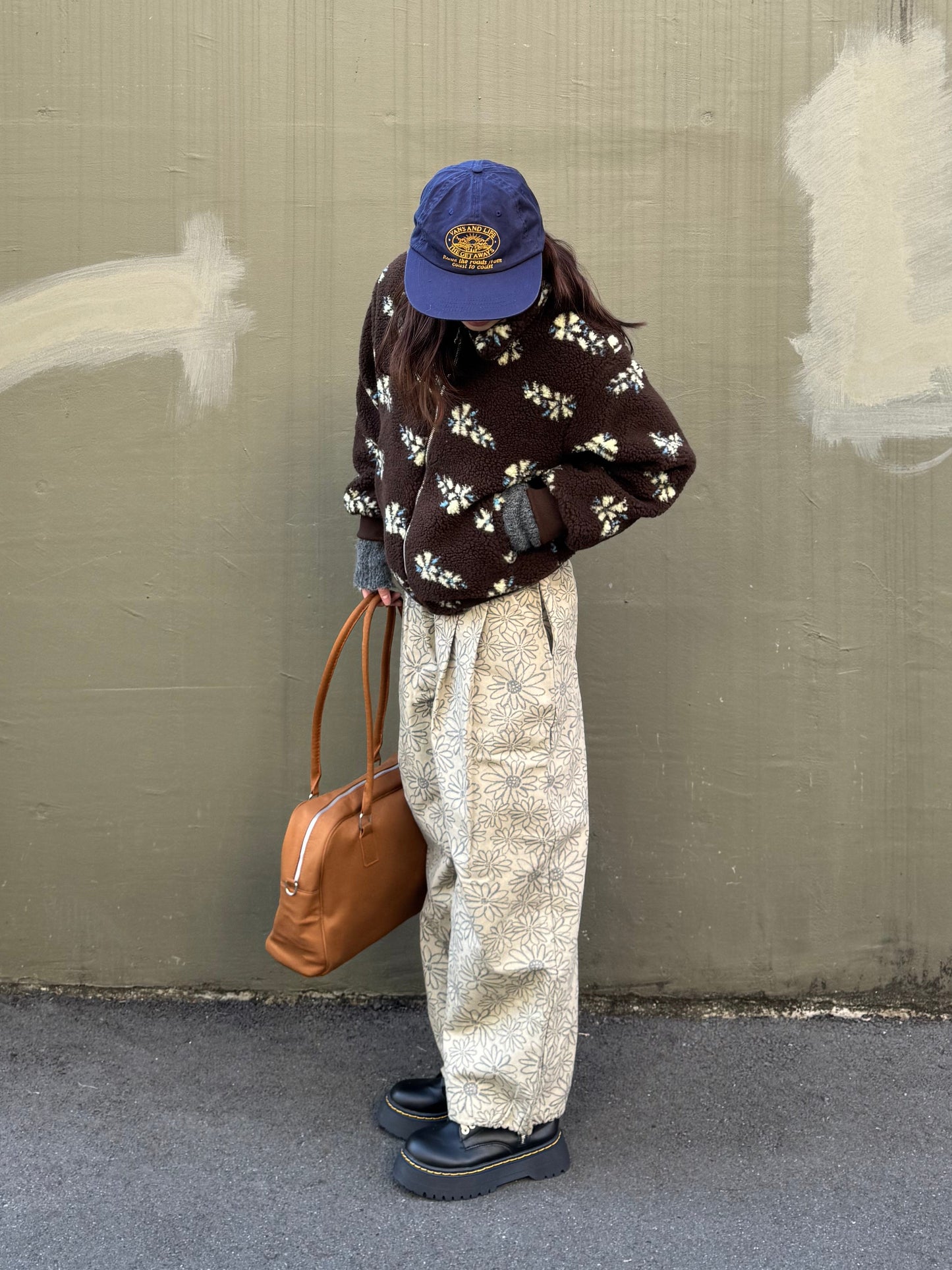 フラワータックパンツ DPB91108