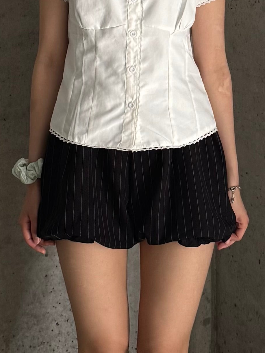 ストライプバルーンショートパンツ DPB93123