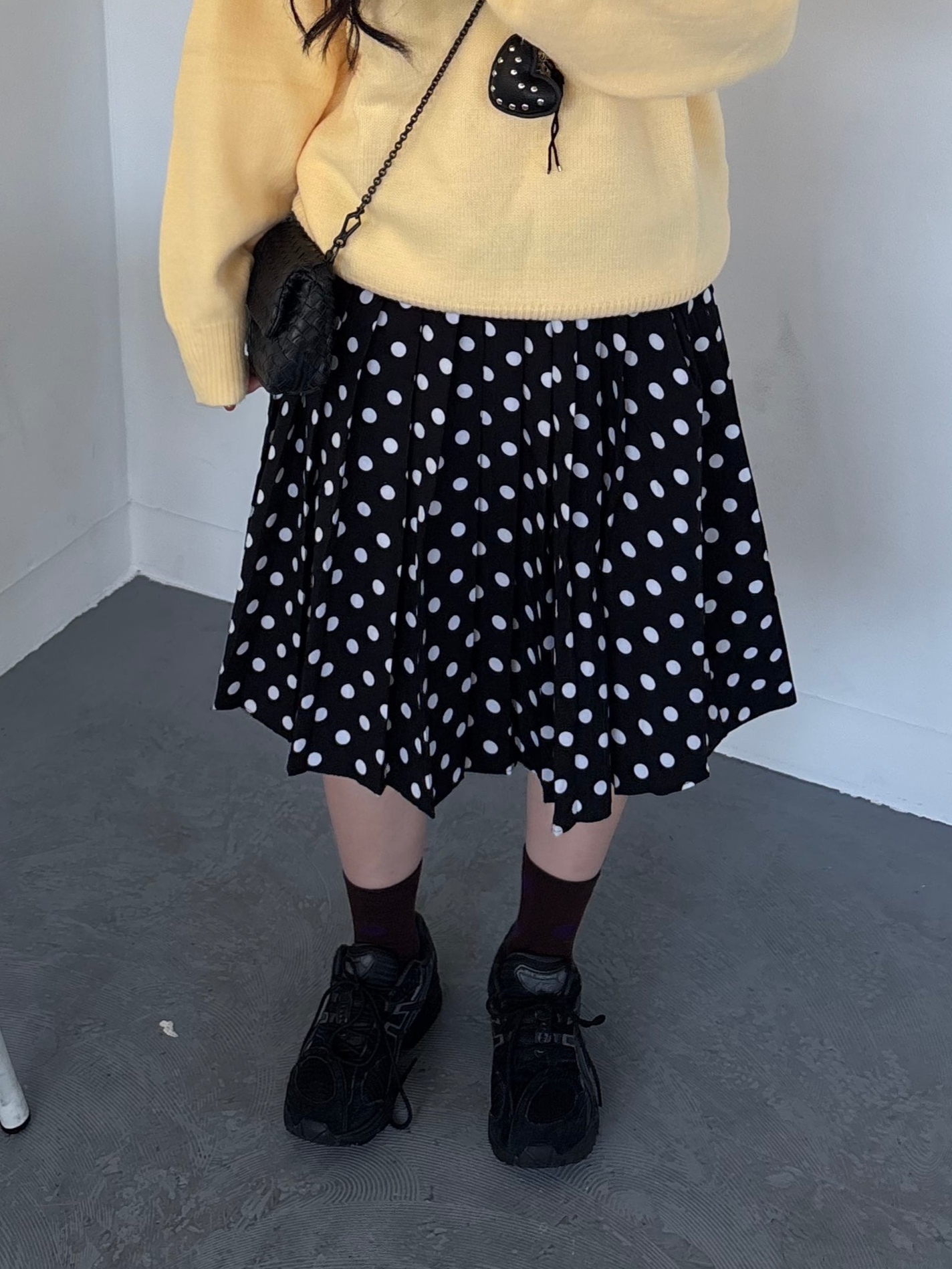 ドットミディアムスカート DPB89095