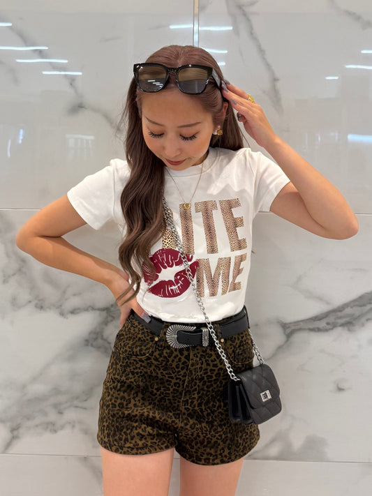 リッププリントTシャツ DPB73386