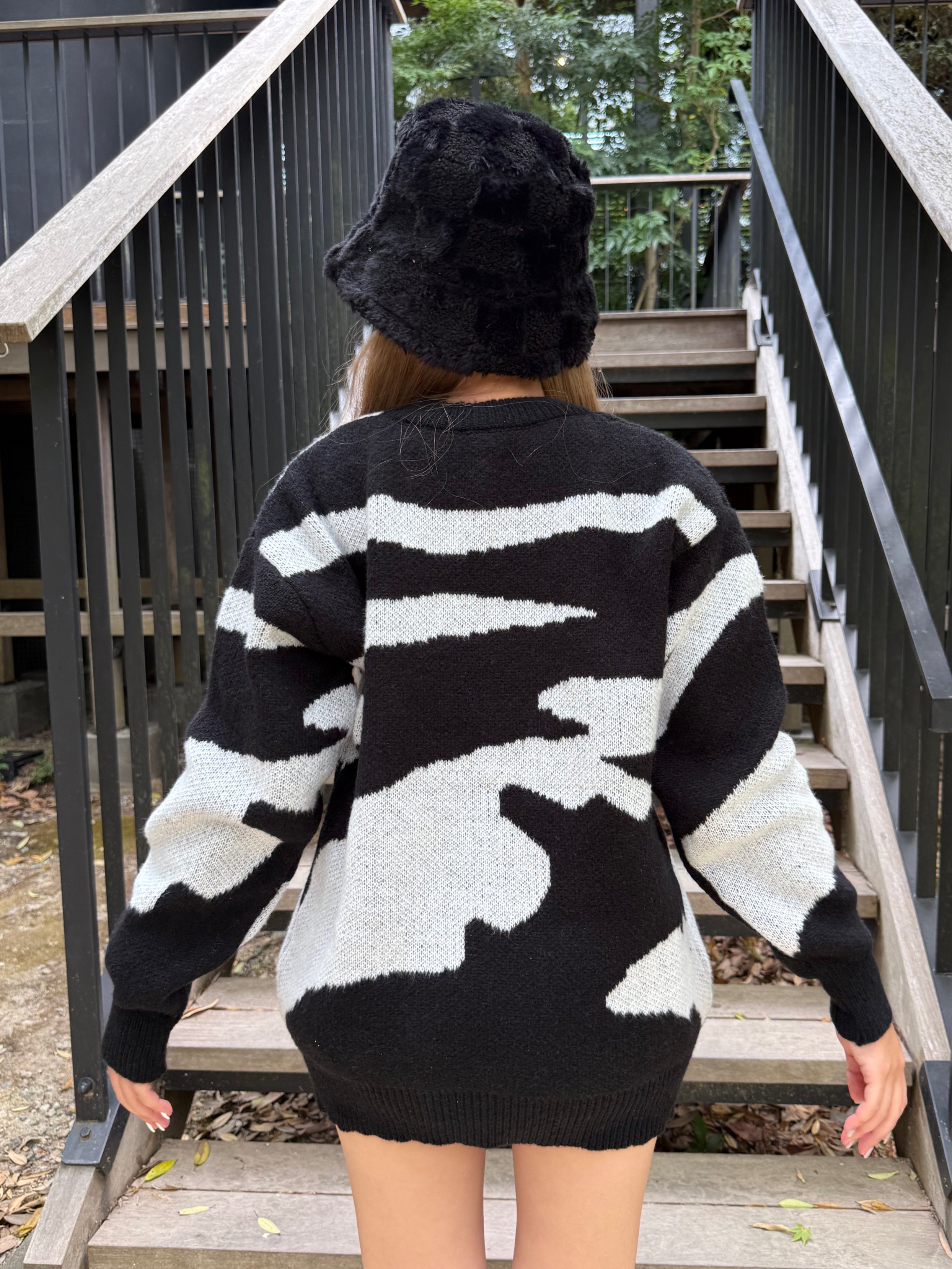 ユニセックスゼブラニット DPB73439 – CRAMMY