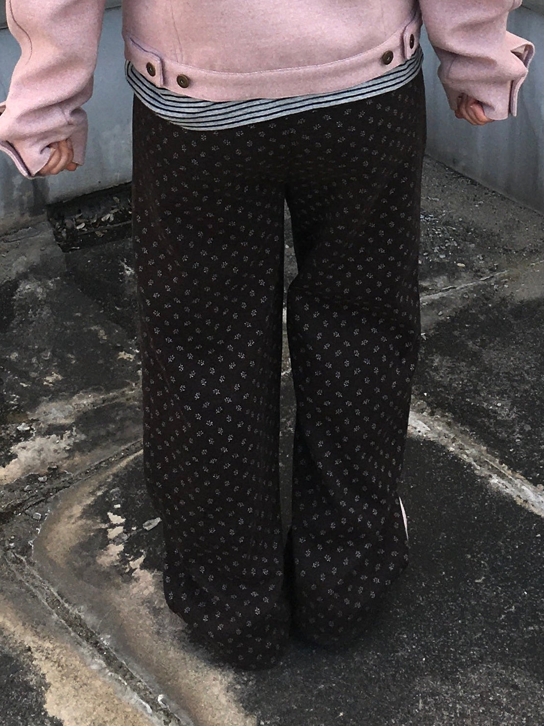 フラワーデザインパンツ DPB97080