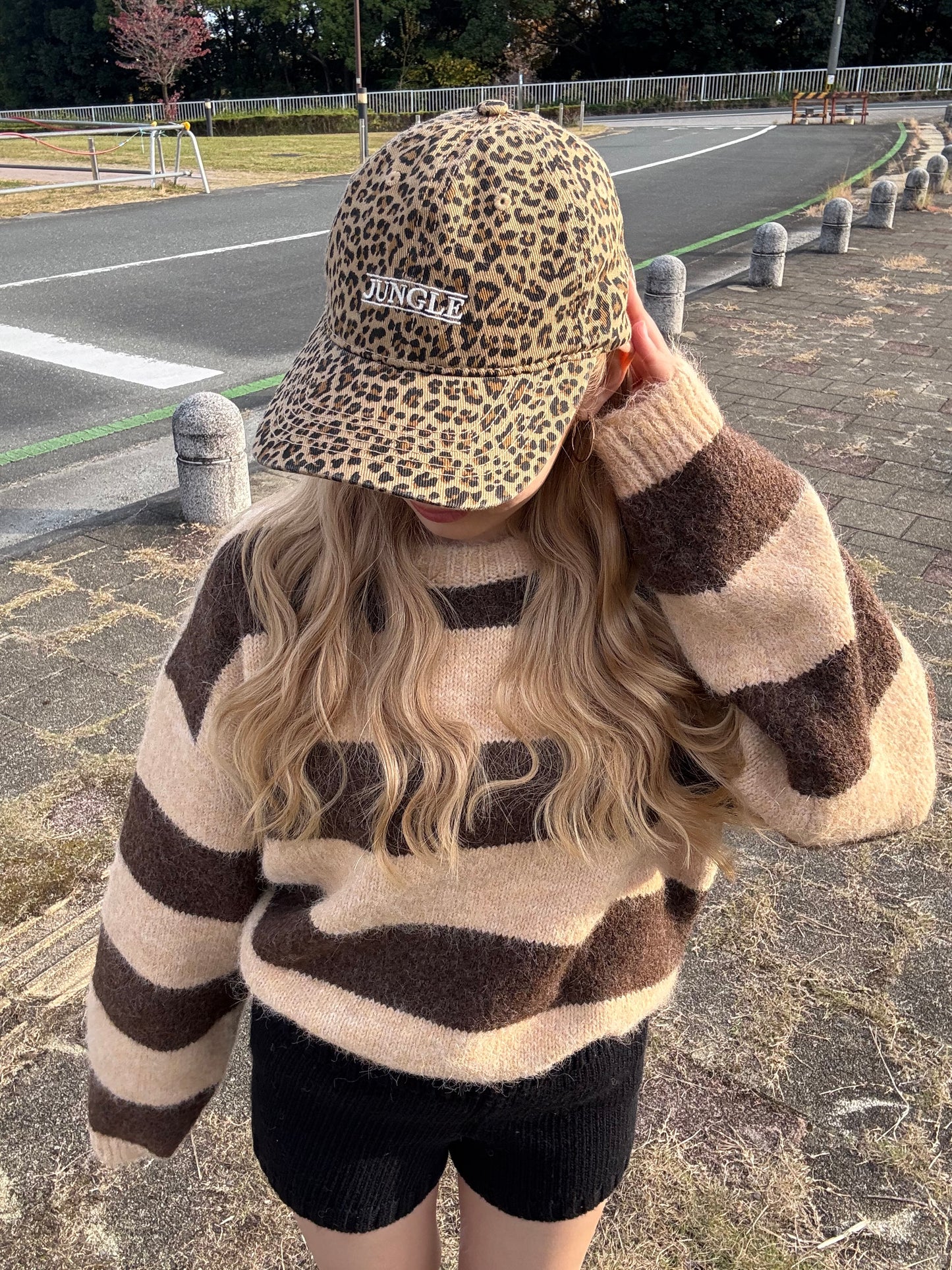 レオパードロゴキャップ DPB73550