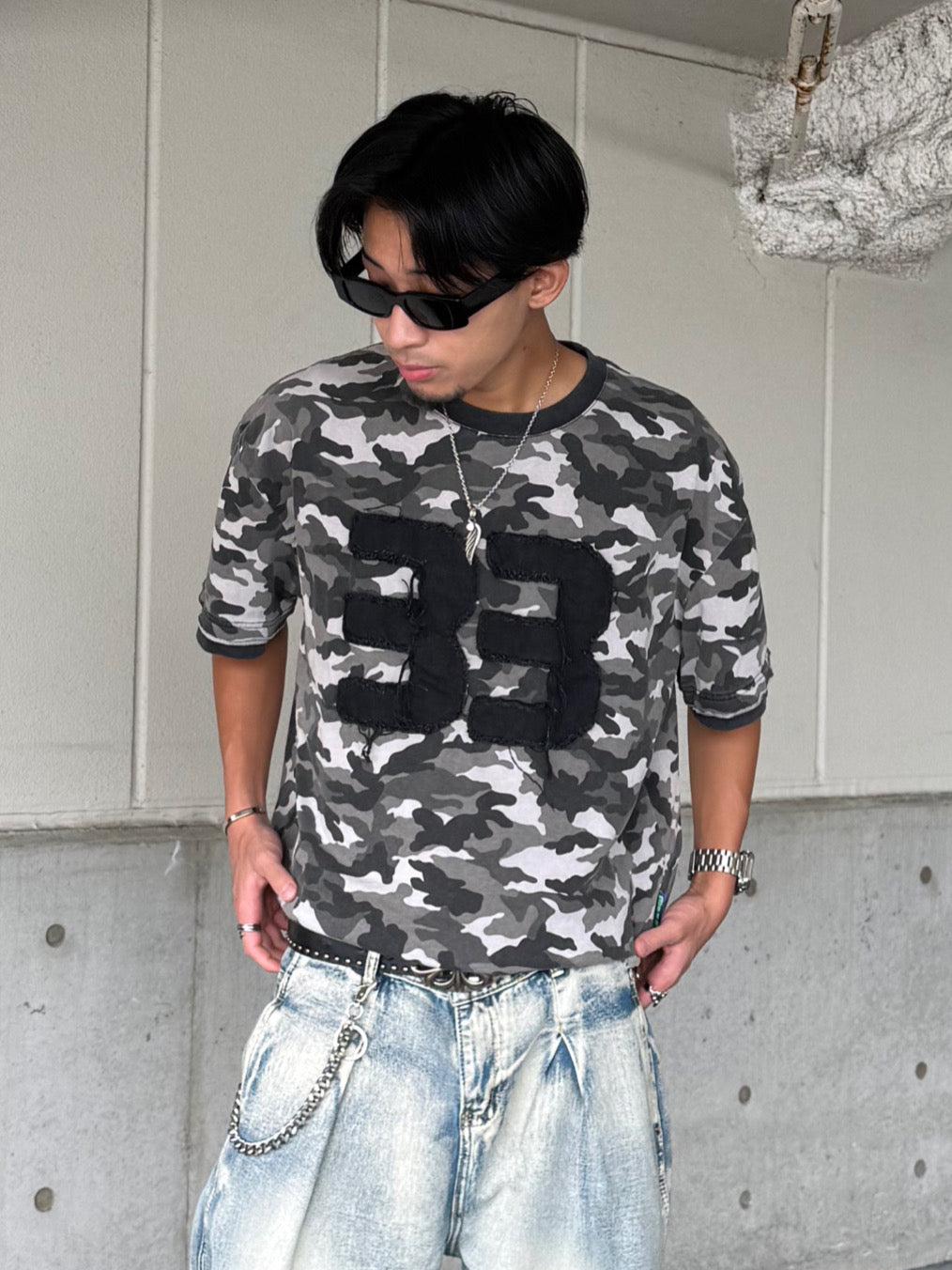 カモフラヴィンテージオーバーTシャツ DPB90230