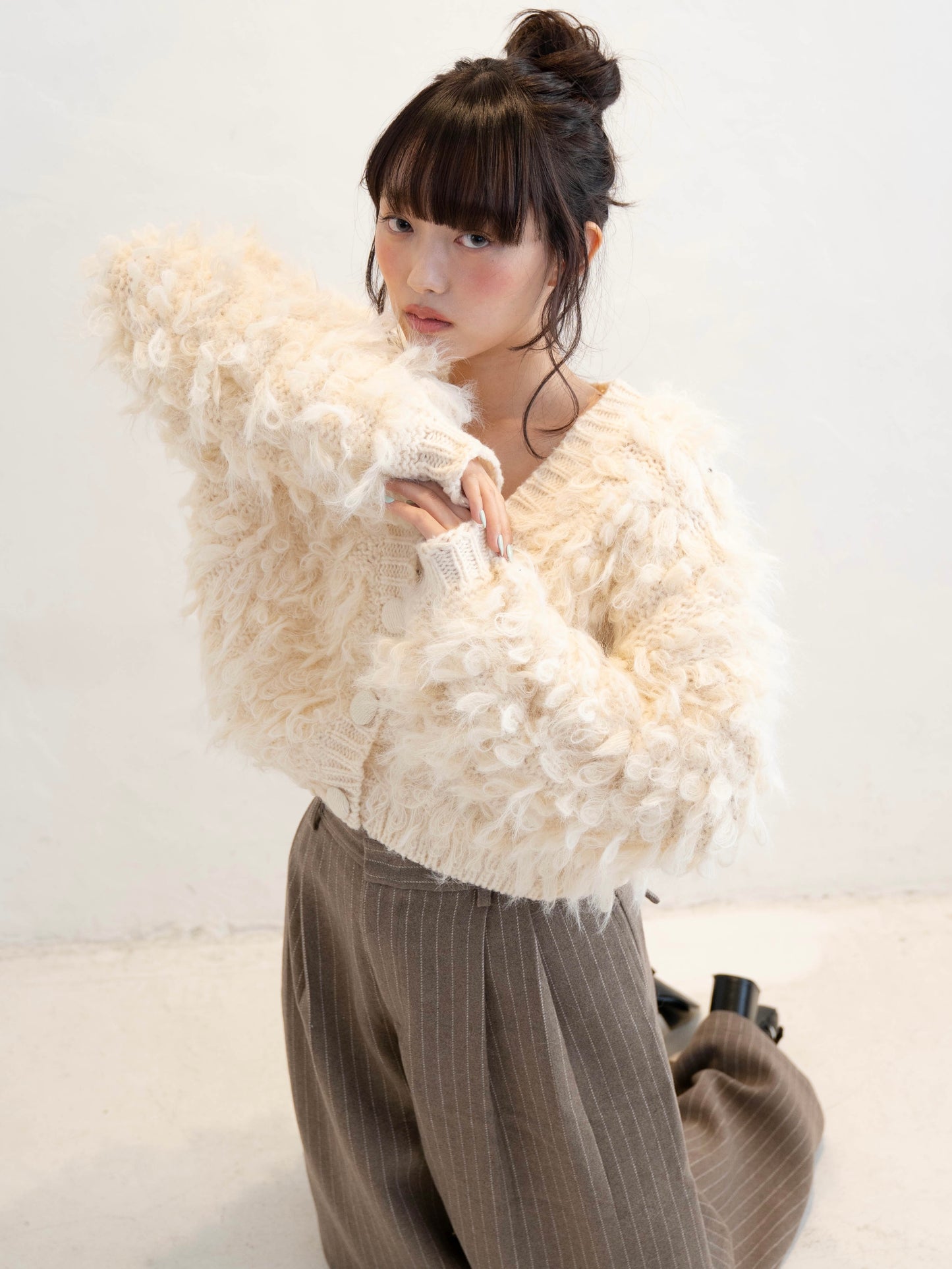 ループニットカーディガン DPC02006