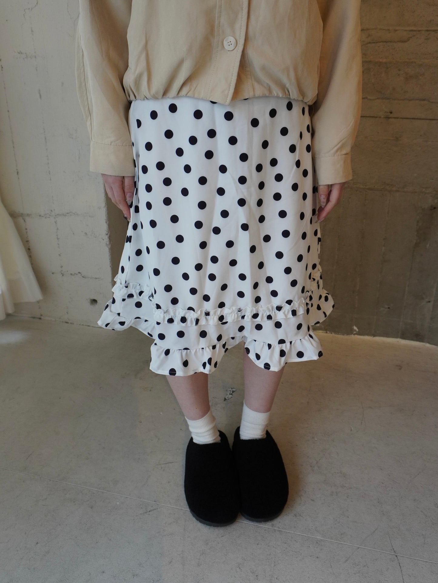 ドットフリルスカート DPB85462