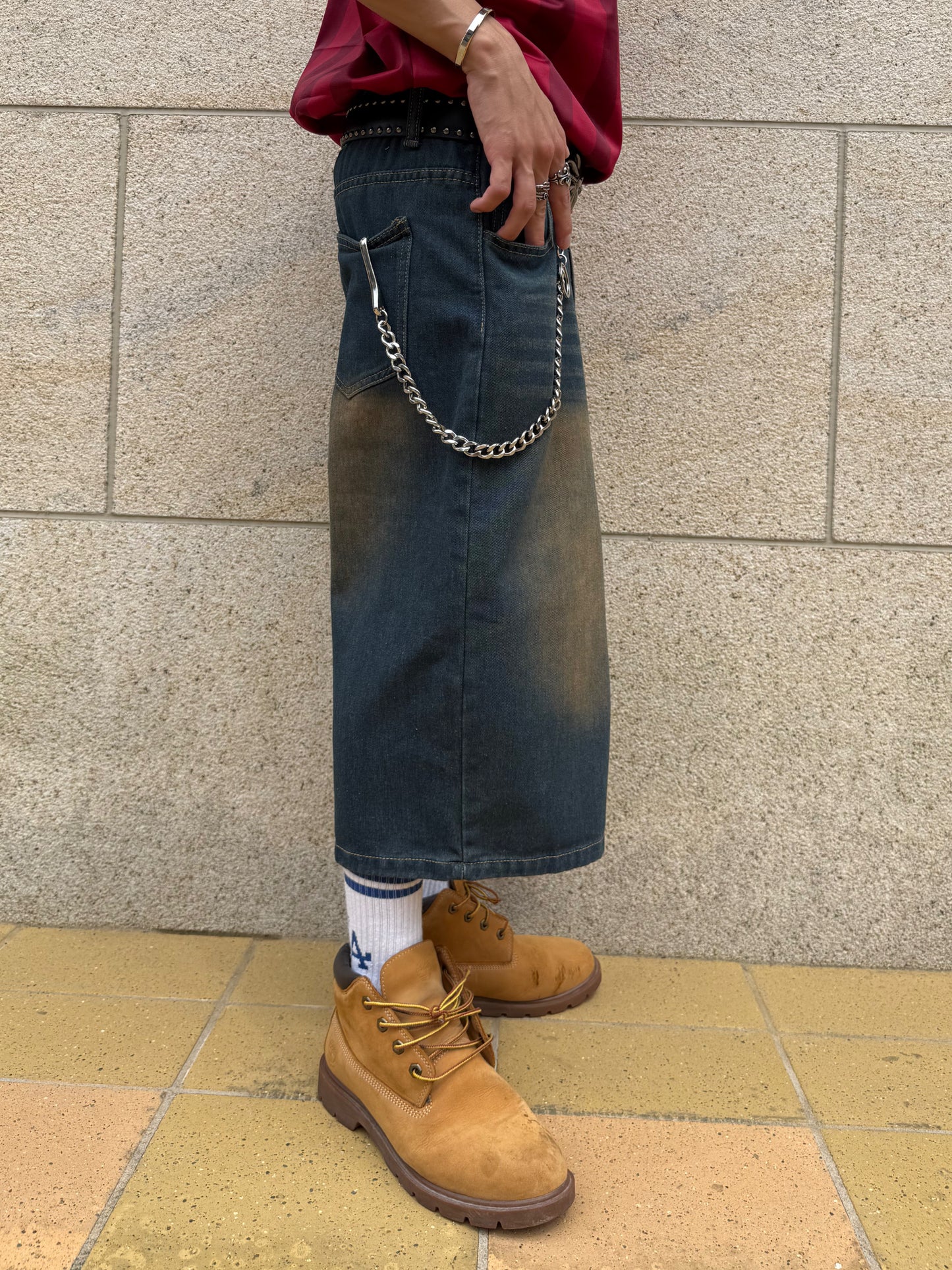 Kenshin_デニムハーフパンツ DPB73379