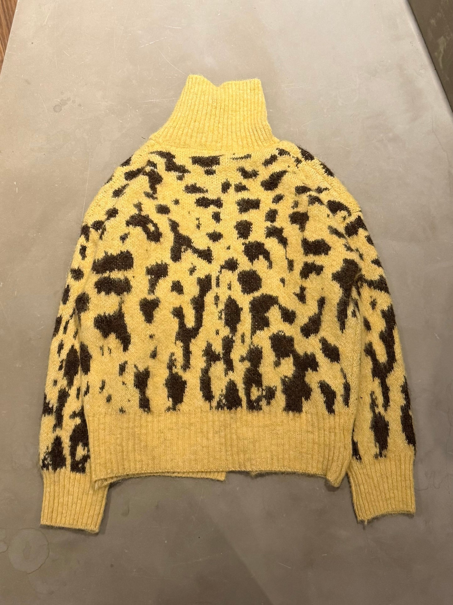 レオパードハイネックカーディガン DPB86181