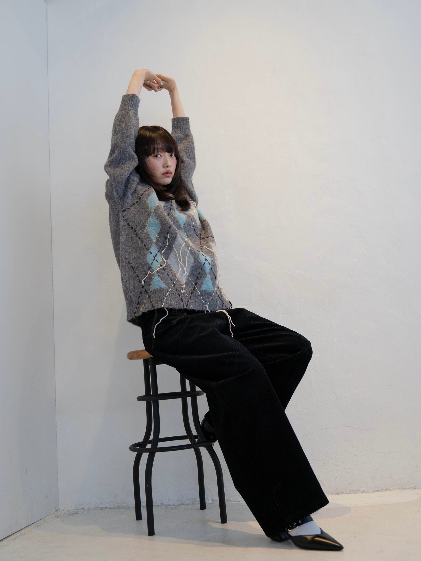 コーデュロイワイドパンツ DPC02008