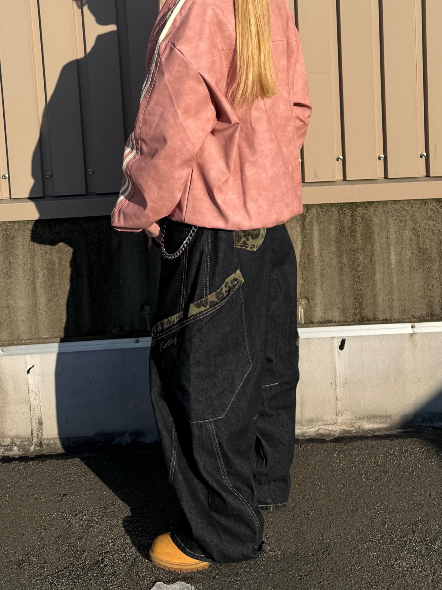 レオパードサイドポケットバルーンパンツ DPB90071