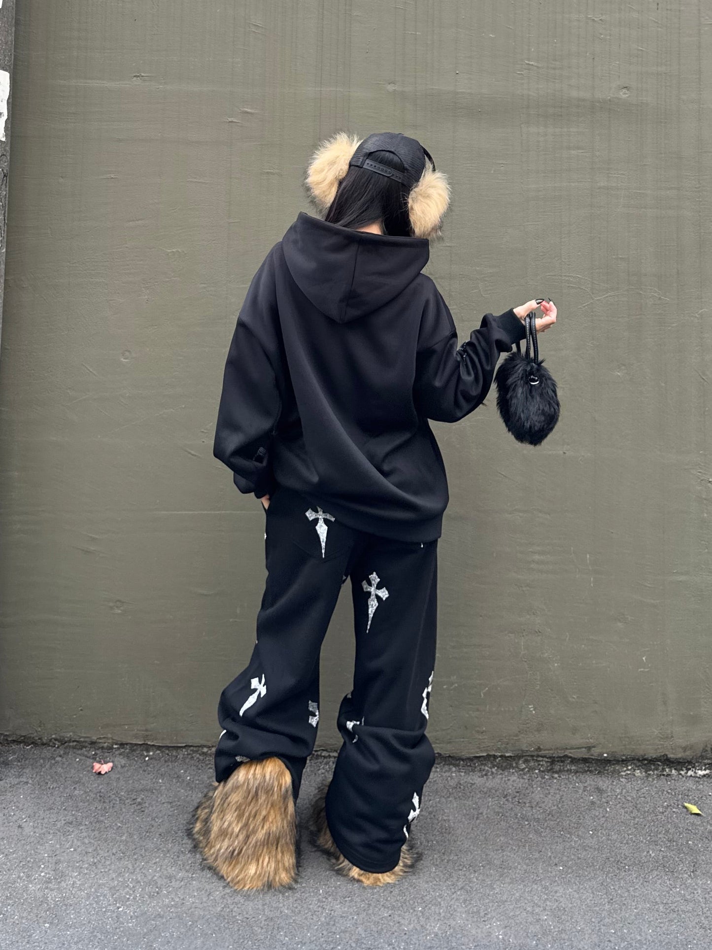 ビッグラメロゴパーカー DPB86156