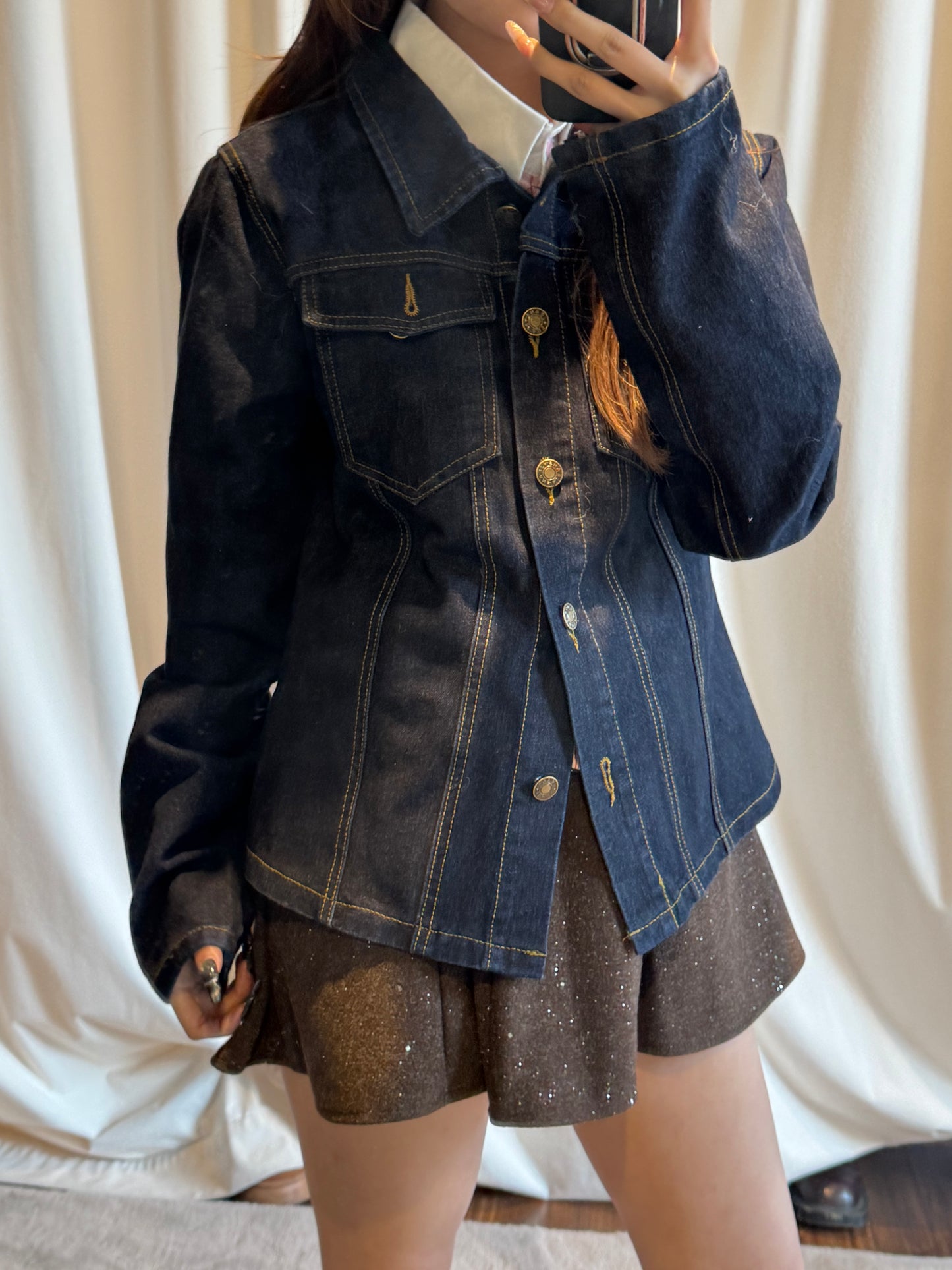 ウエストスリムデニムジャケット DPB86194