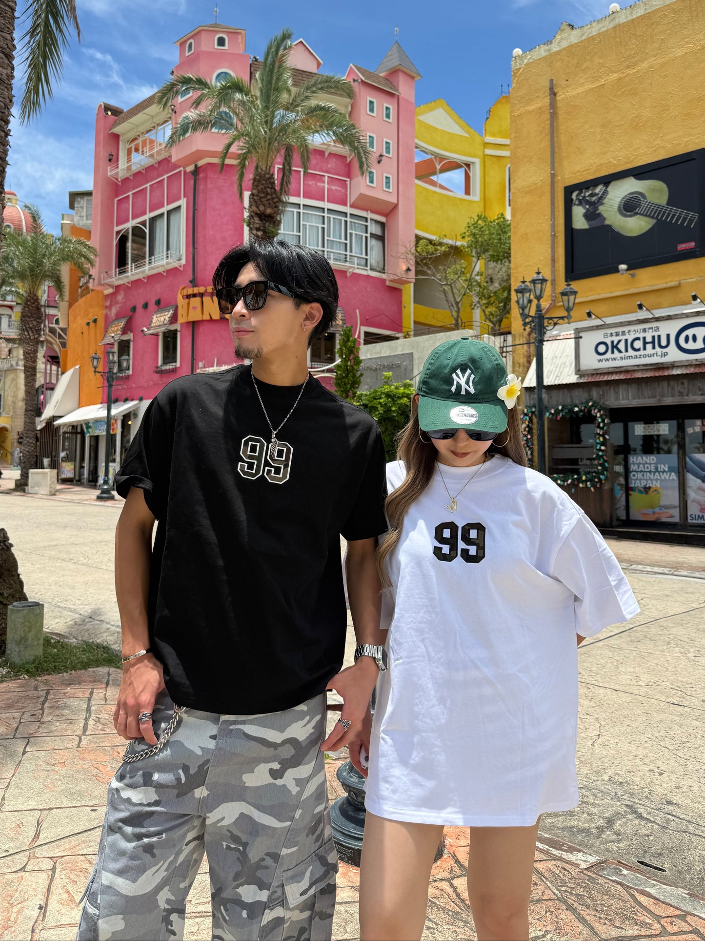 【即納】99カモフラロゴTシャツ DPB73675S