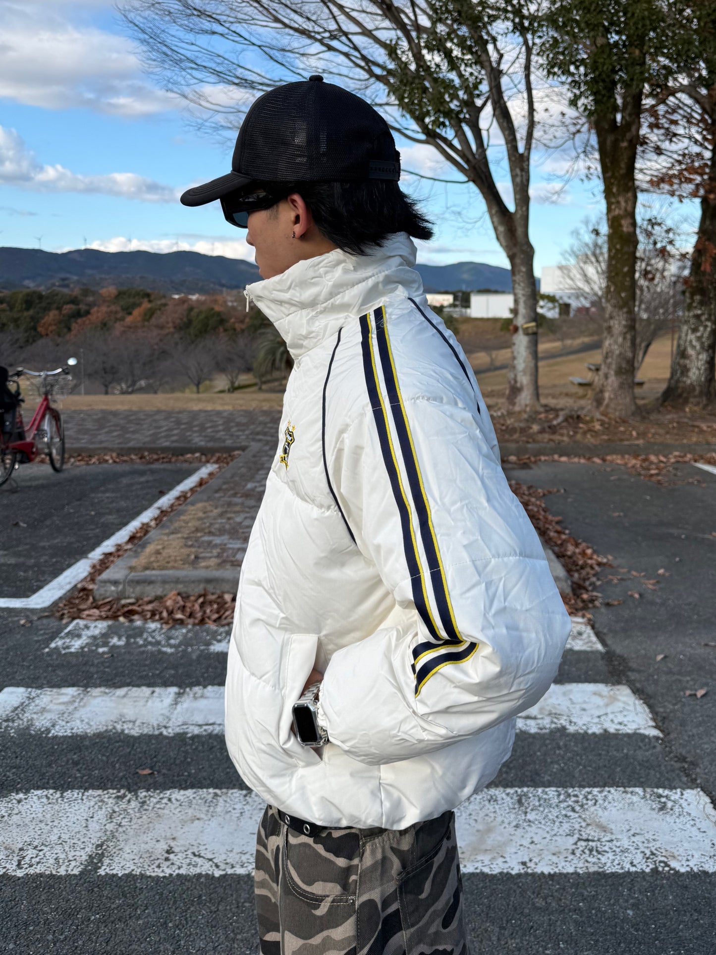 ラインポイント中綿ジャケット DPB90104