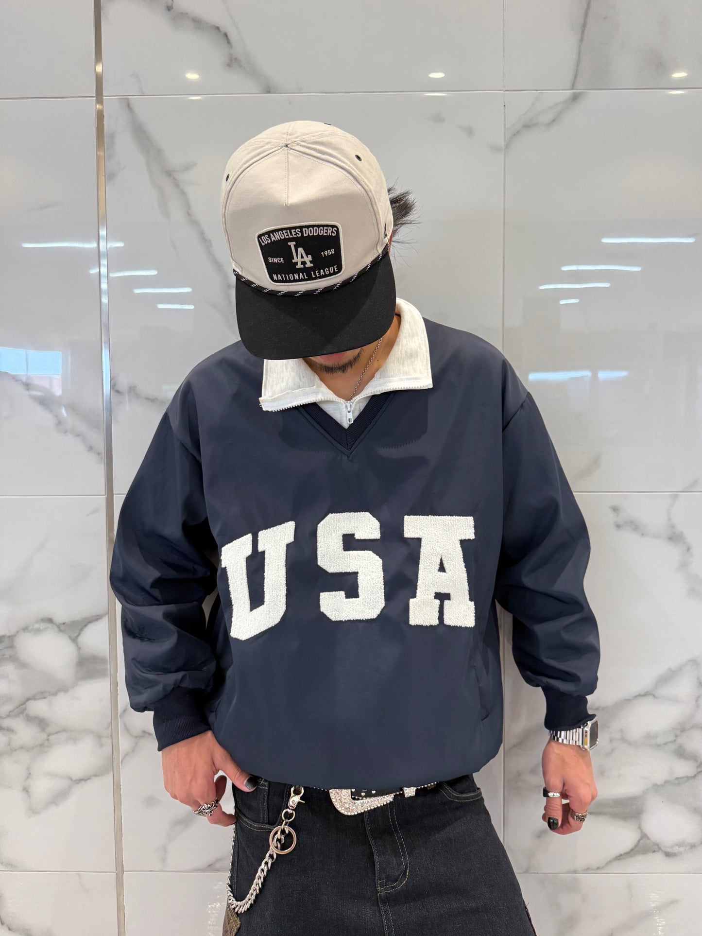 USAナイロンプルオーバー DPB73546