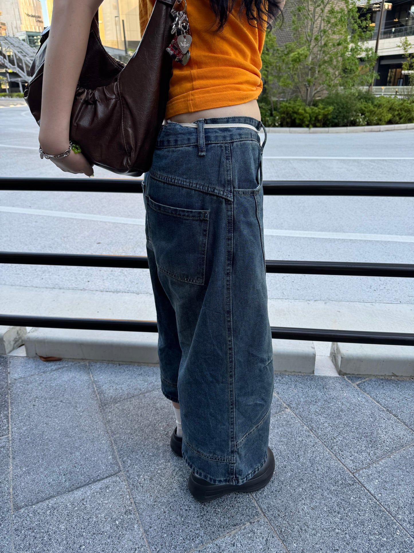 ステッチカーブラインハーフパンツ DPB85245