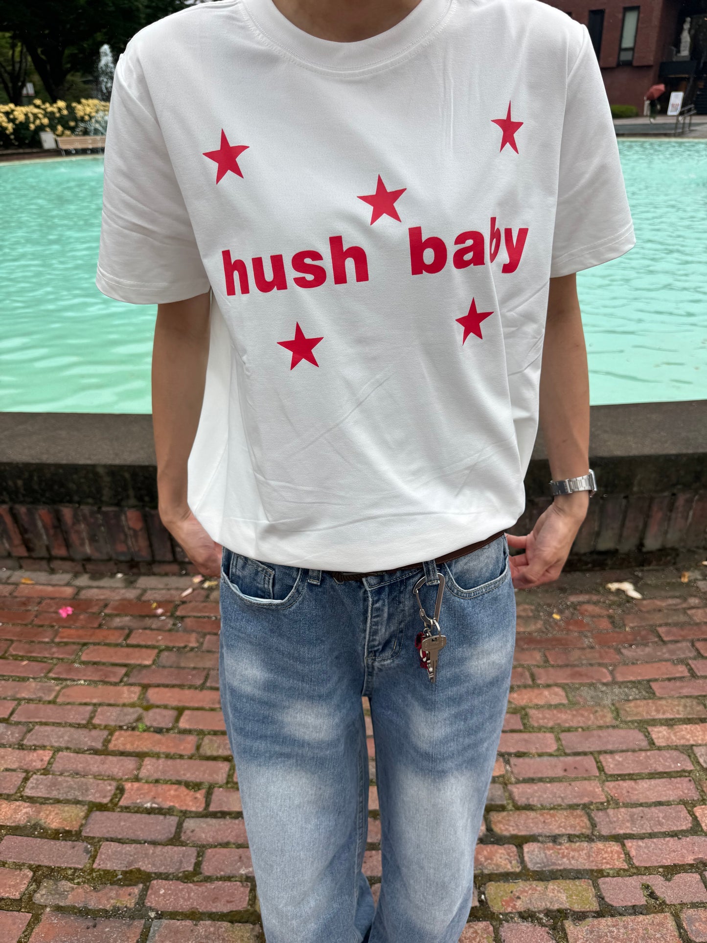 スターレタリングTシャツ DPC07023