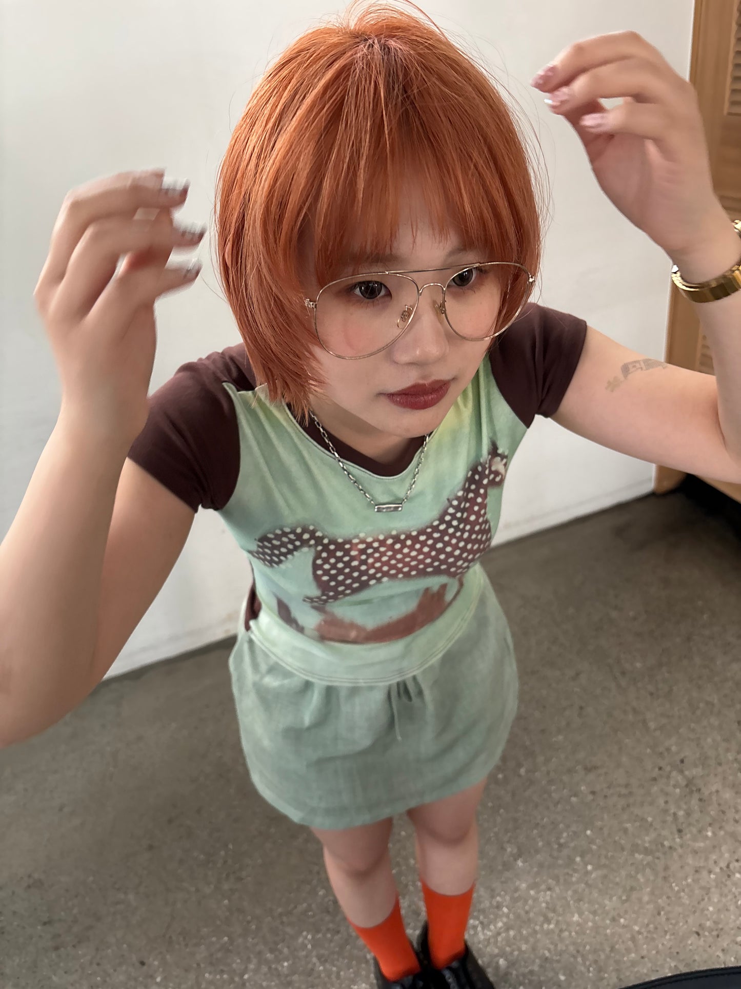 ホースユニークTシャツ DPC04069